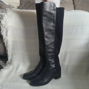 FINAL SALE Stuart Weitzman Over The Knee Leather Boots